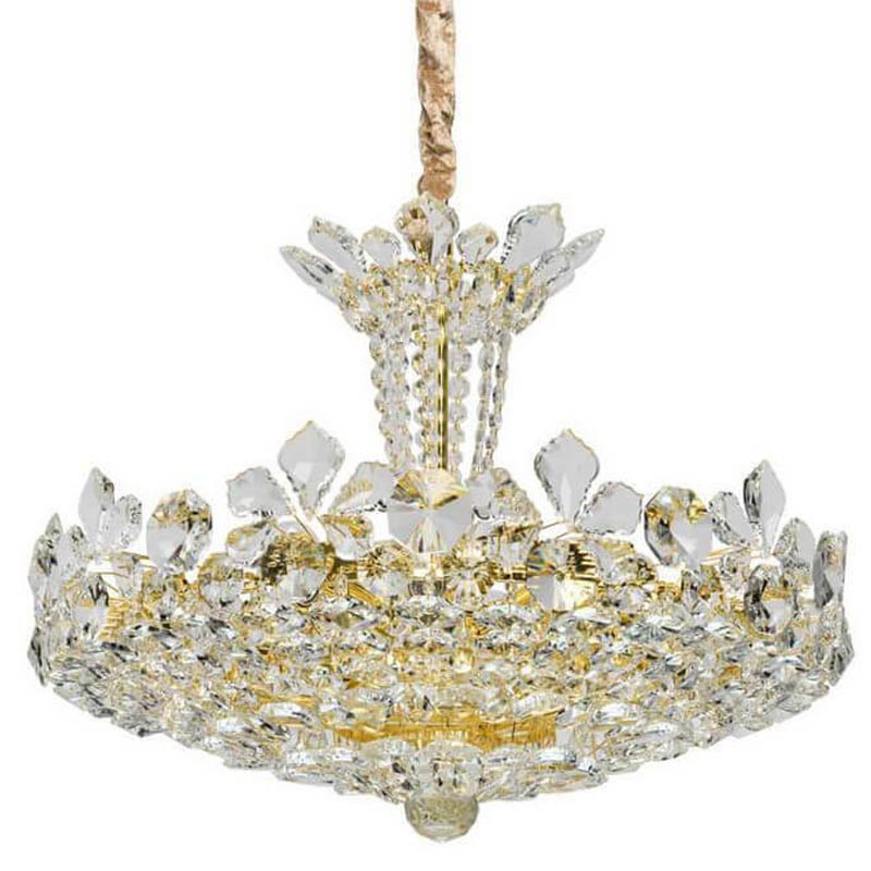 Люстра Griselda Crystal Chandelier gold