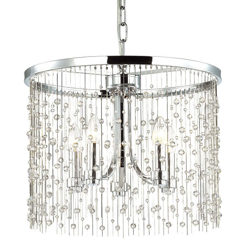 Люстра Hailstorm Rain Chandelier chrome
