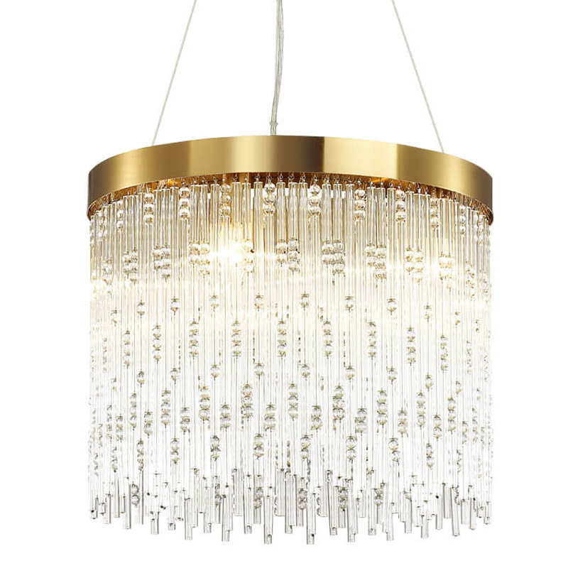Люстра Hailstorm Rain Kerri Chandelier gold 45