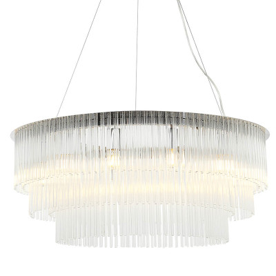 Люстра Harrison Chandelier chrome 12 lamp