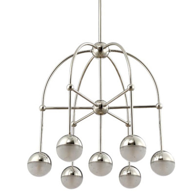Люстра Heidy Chrome Chandelier 7