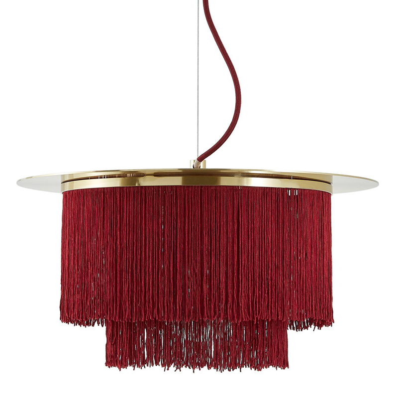 Люстра Houtique Chandelier Burgundy