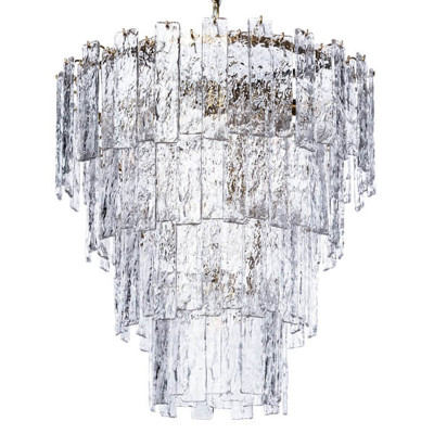 Люстра Iceberg Glass Maxi с Рельефным стеклом