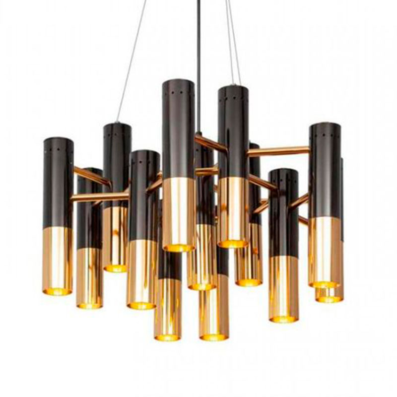 Люстра IKE Delightfull Pendant Черный цвет Диаметр 70 см