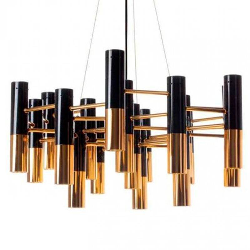 Люстра IKE Delightfull Pendant Черный цвет Диаметр 80 см