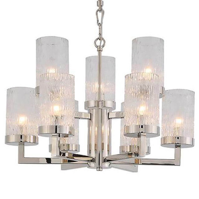 Люстра Kelly Silver Small с Рельефным Стеклом