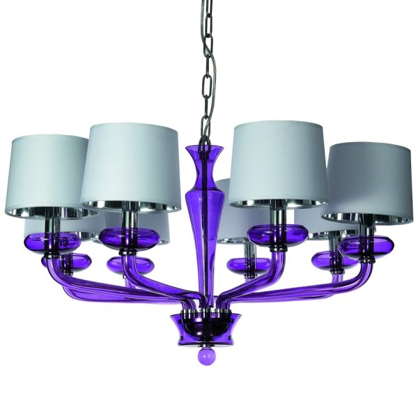 Люстра Lampadario Murano San Marco porpora VIII