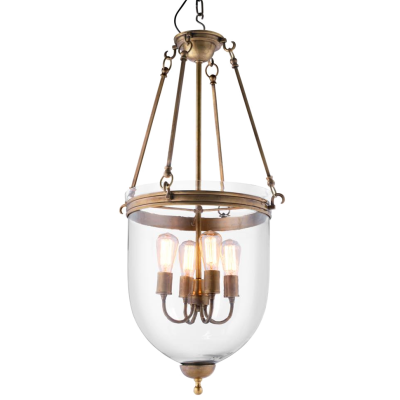 Люстра Lantern Cameron Brass M
