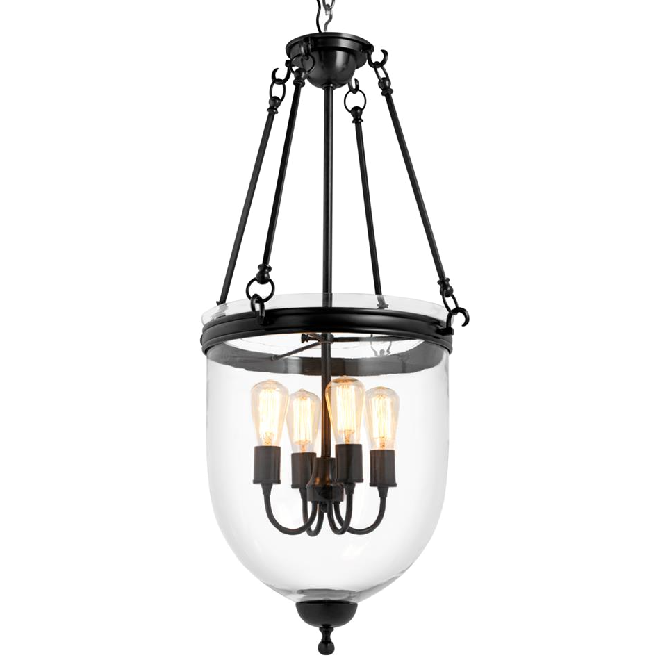 Люстра Lantern Cameron Bronze M