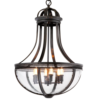 Люстра Lantern Capitol Hill L Bronze
