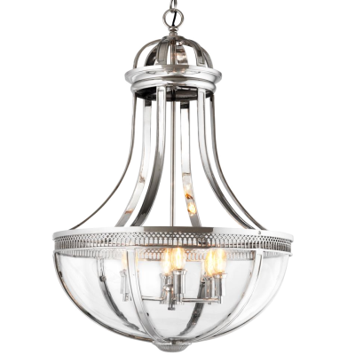 Люстра Lantern Capitol Hill L Nickel