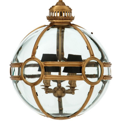 Люстра Lantern Hagerty Brass