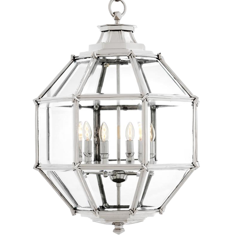 Люстра Lantern Owen Nickel M