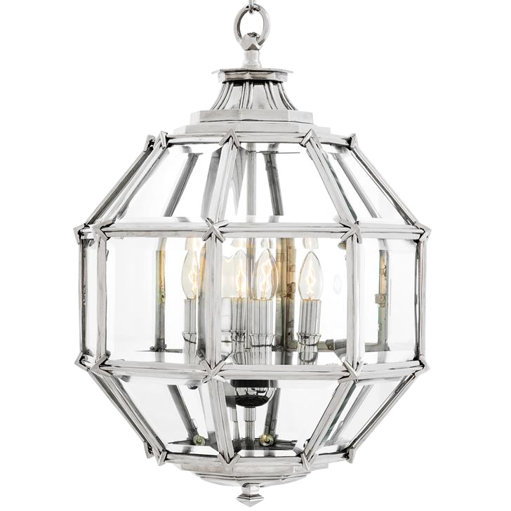 Люстра Lantern Owen Nickel S
