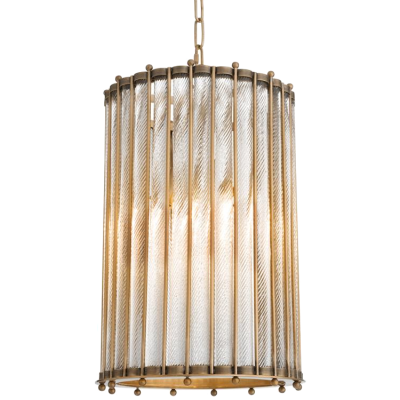 Люстра Lantern Tiziano Antique Brass