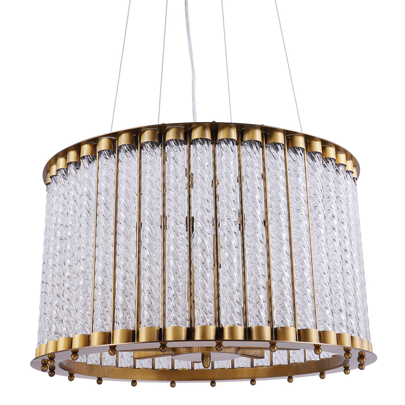 Люстра Lantern Tiziano Chandelier bronze D50