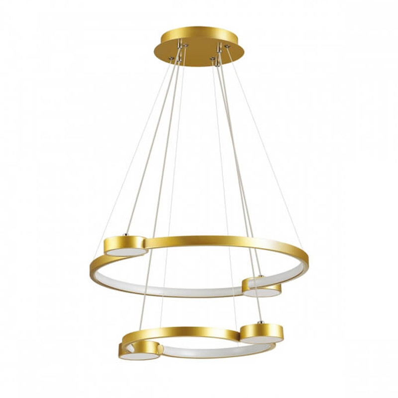 Люстра Lerida Round Золотая