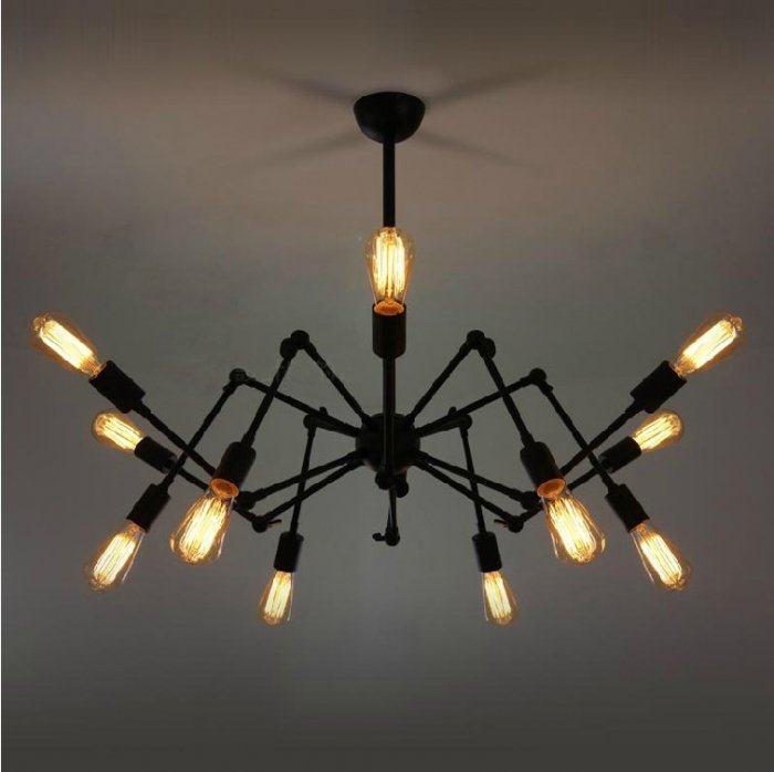 Люстра Loft Industrial Sputnik Chandelier Spider