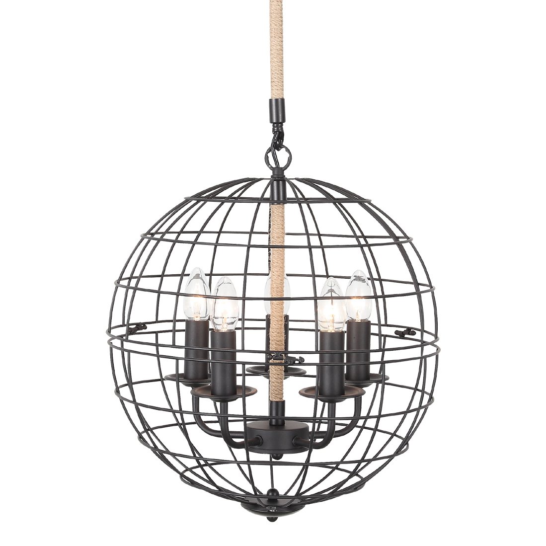Люстра Loft Rope Sphere Pendant