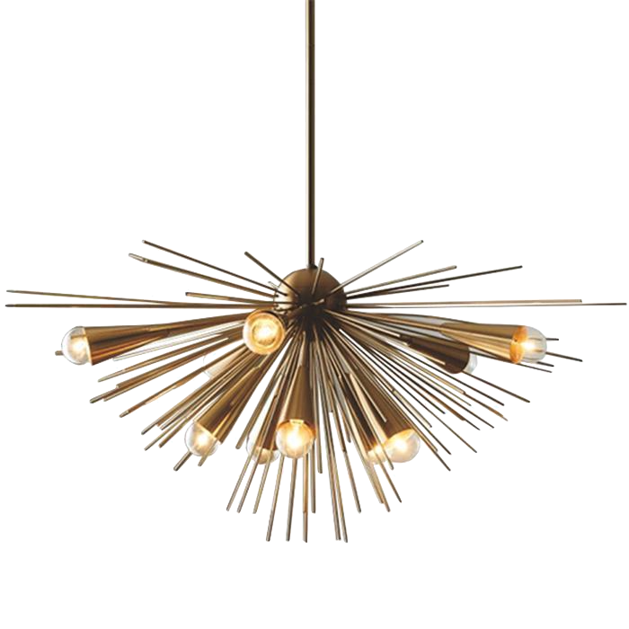 Люстра Luxury Copper Metal Thorn Pendant Lights