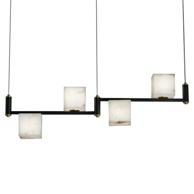 Люстра Marble Cubes Modern Light Chandelier 4 плафона