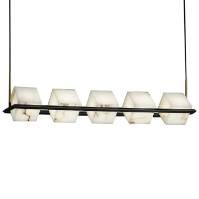 Люстра Marble Cubes Modern Light Chandelier 5 плафонов