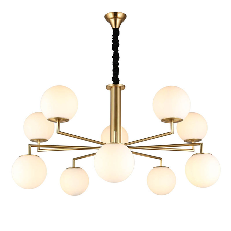 Люстра Mari Gold с Белыми плафонами