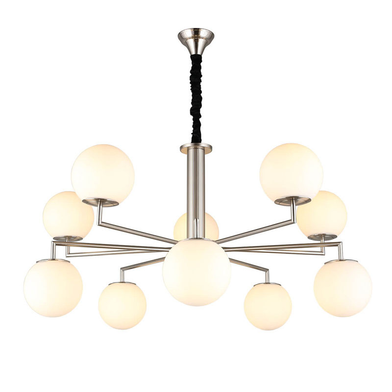 Люстра Mari с Белыми плафонами