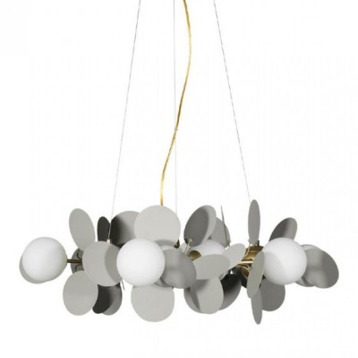 Люстра MATISSE Chandelier circle Gray диаметр 70