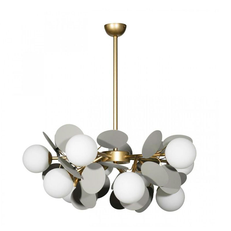 Люстра MATISSE Chandelier Gray 10 ламп