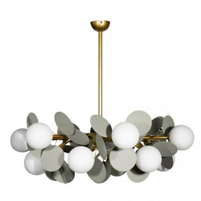 Люстра MATISSE Chandelier Gray 12 ламп