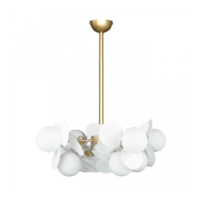 Люстра MATISSE Chandelier White 8 ламп