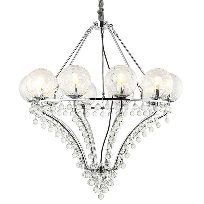 Люстра Melaine Chandelier chrome