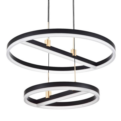 Люстра New Attraction Black Светодиодная