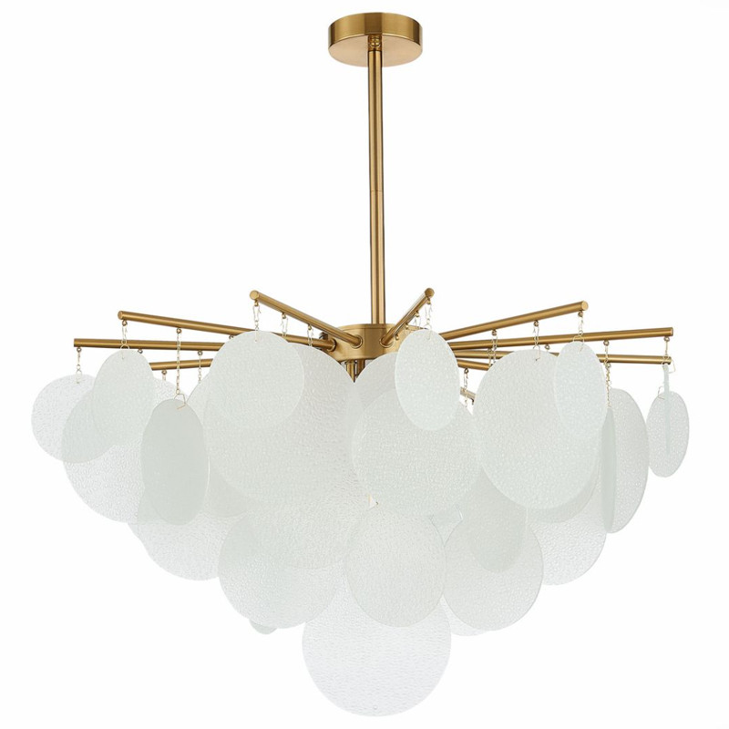 Люстра Nimbus с рельефным стеклом Диаметр 65 см