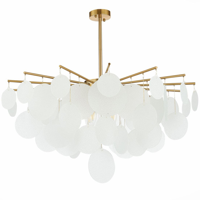 Люстра Nimbus с рельефным стеклом Диаметр 85 см