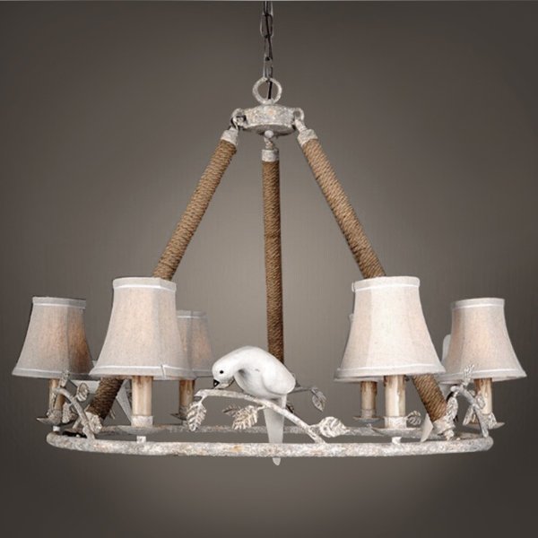 Люстра Norman Bird Forest Patina 6