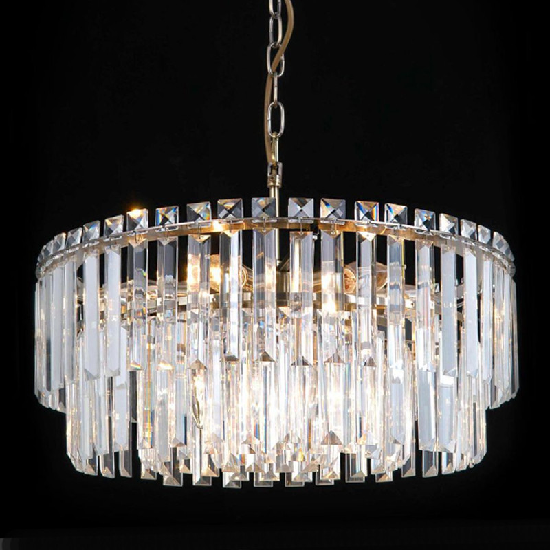 Люстра Odeon Chandelier Прозрачное Стекло