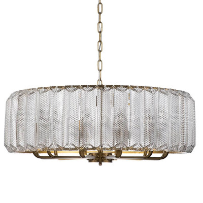 Люстра Peor Massive с Рельефным Cтеклом