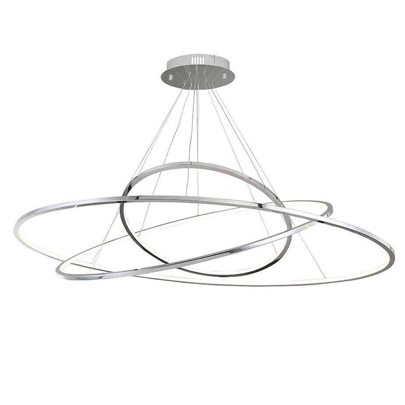 Люстра Plexus Ring Horizontal Trio Chrome