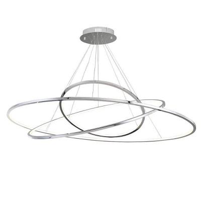 Люстра Plexus Ring Horizontal Trio Chrome