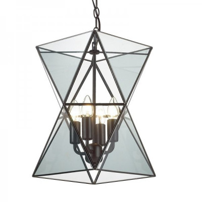 Люстра PolyPyramid Glass Pendant 4