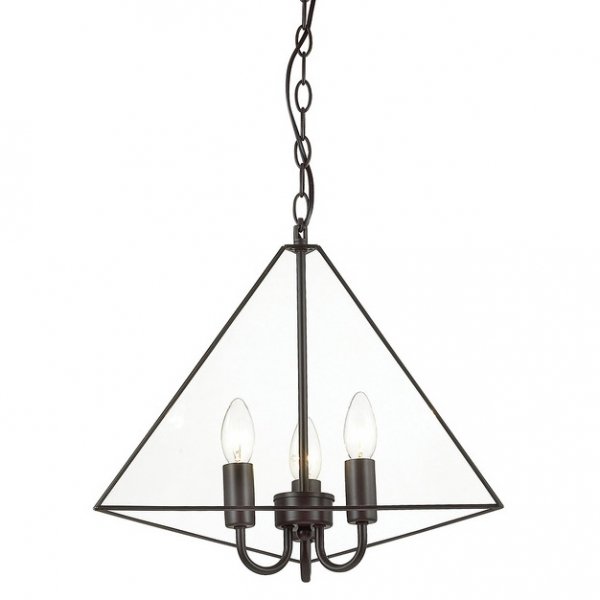 Люстра Pyramid Glass Pendant 3