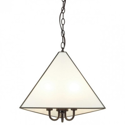 Люстра Pyramid Glass Pendant 3 Milk