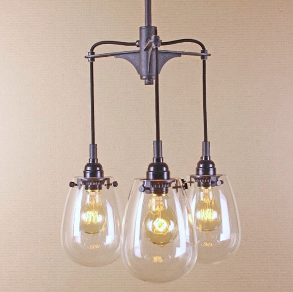 Люстра Railway Trio Pendant