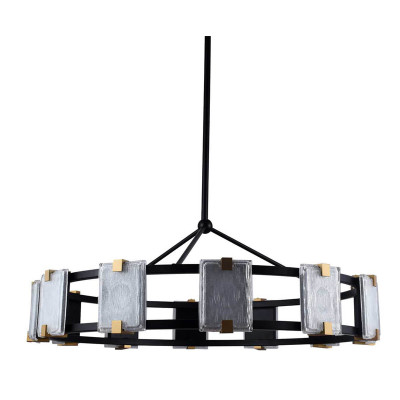Люстра Rectangular Glass Plafon D85