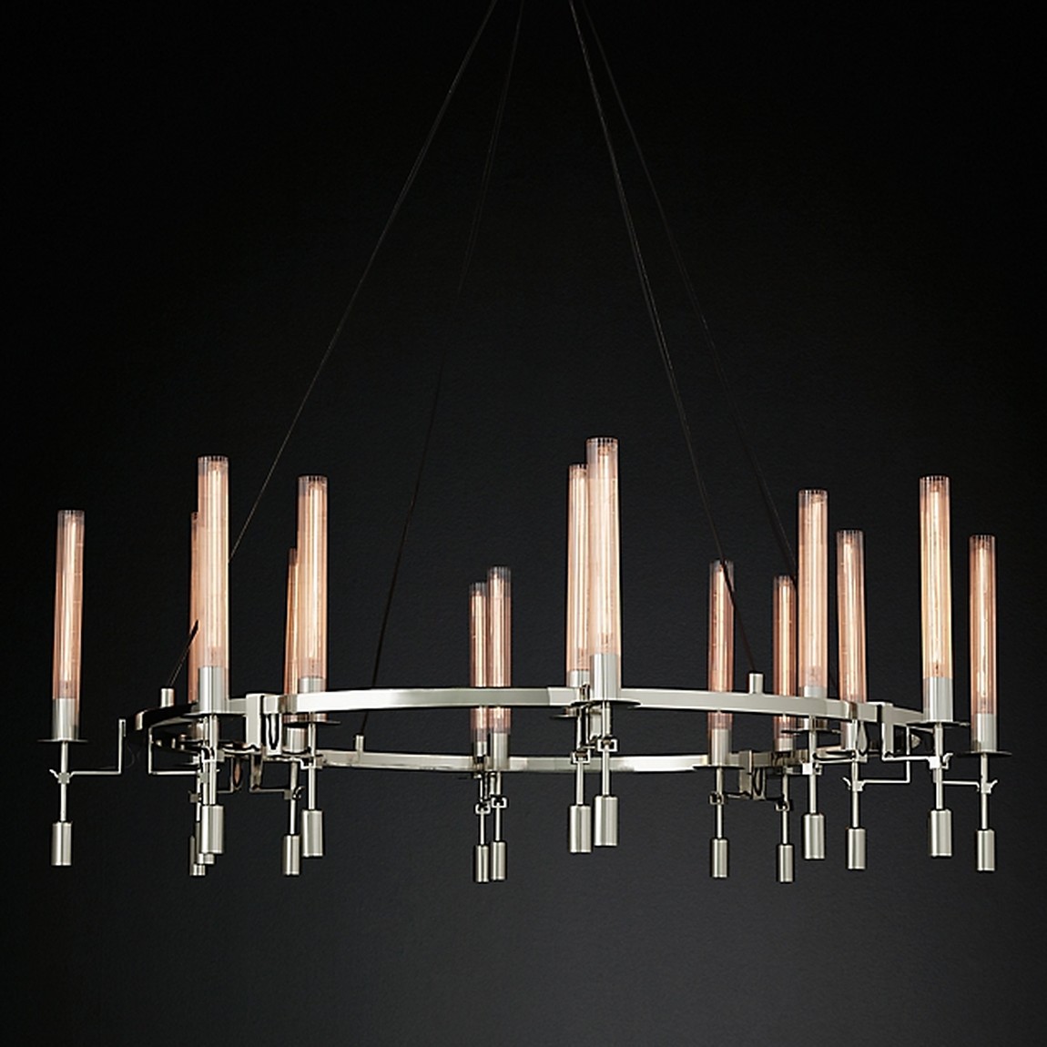 Люстра Fontanelle Chandelier nickel