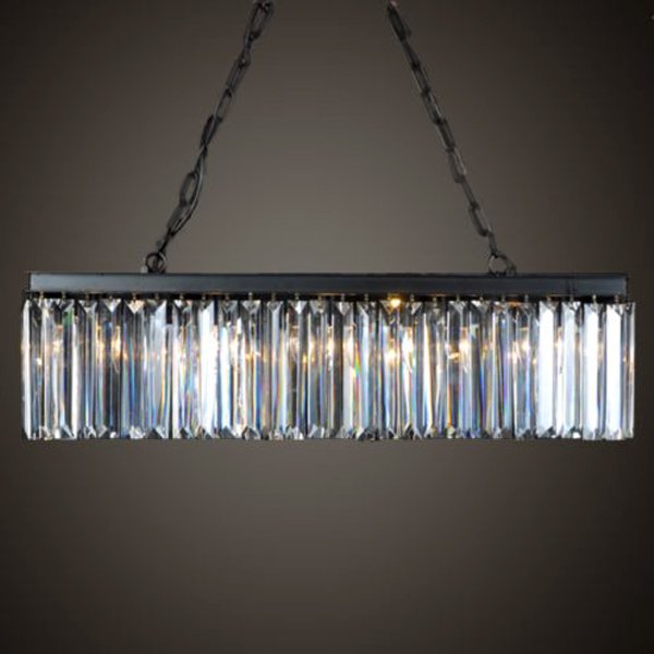 Люстра ODEON Clear Glass Iron 90