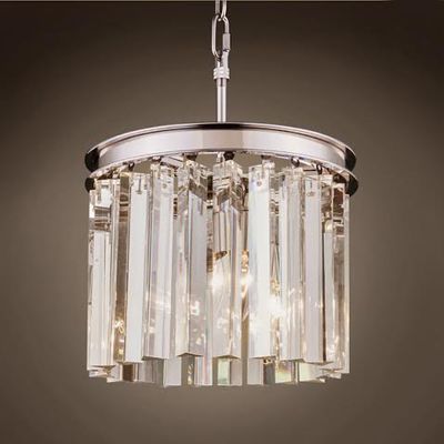 Люстра ODEON CLEAR GLASS 3 Light Round Chandelier 30