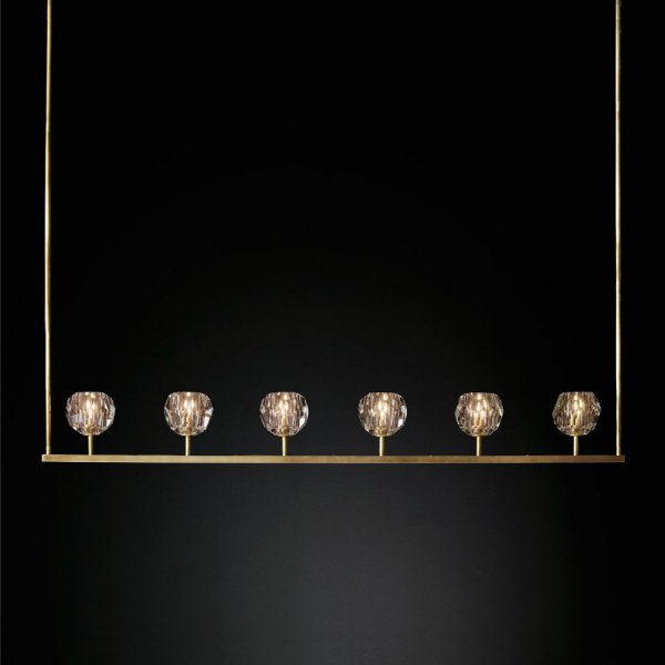Люстра Boule De Cristal Linear Chandelier 6
